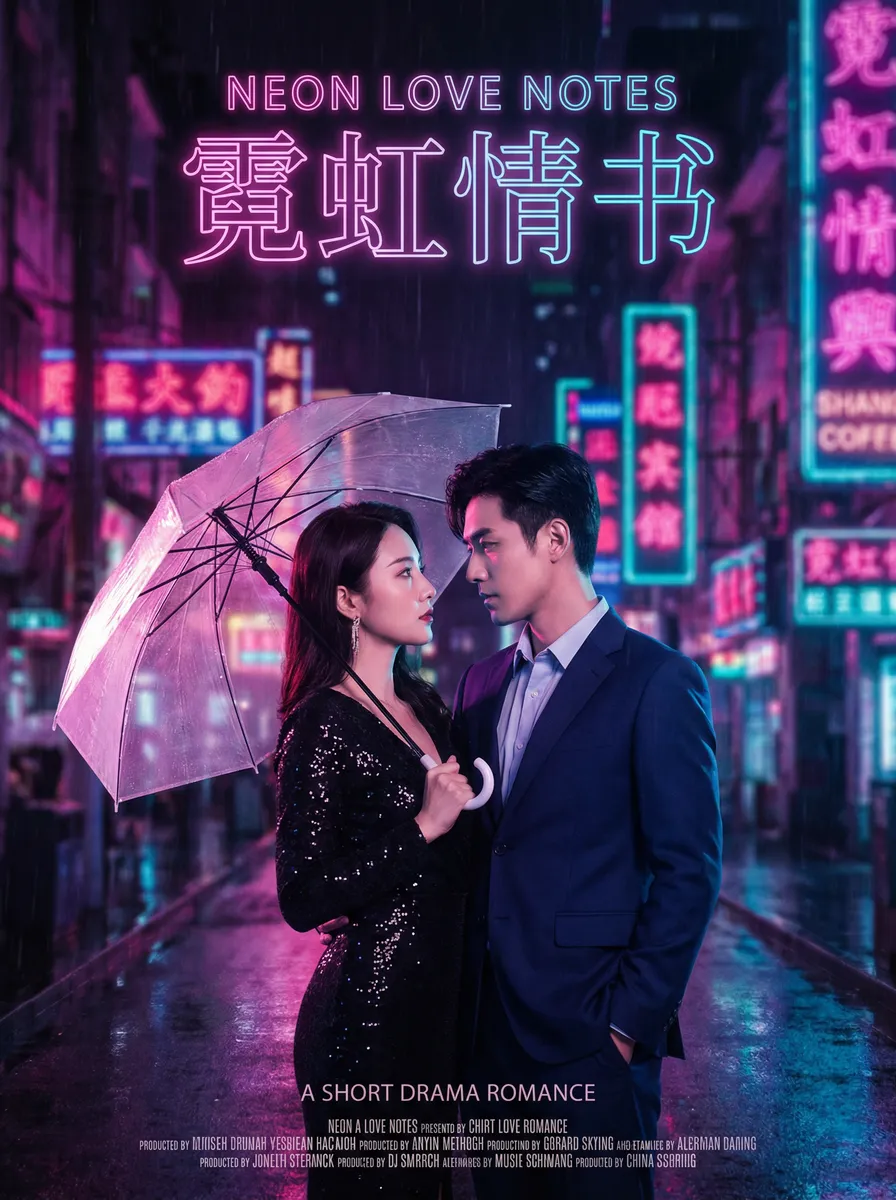 极路由4 热播都市爱情短剧 - 霓虹情书海报